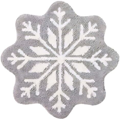 Tapis de sol, moquettes, antidérapants, lavables, paillassons, à motifs de flocons de neige, thème de Noël, adaptés à une utilisation intérieure et extérieure, au quotidien comme pour les fêtes