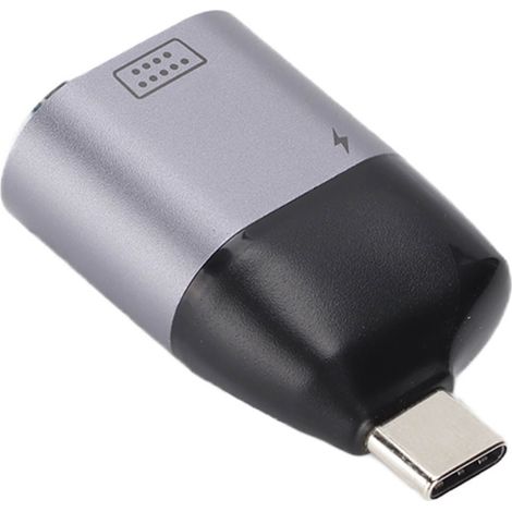 Adaptateur USB-C vers VGA avec Alimentation pour Charge Rapide, Connexion Stable et Durable (1/5)