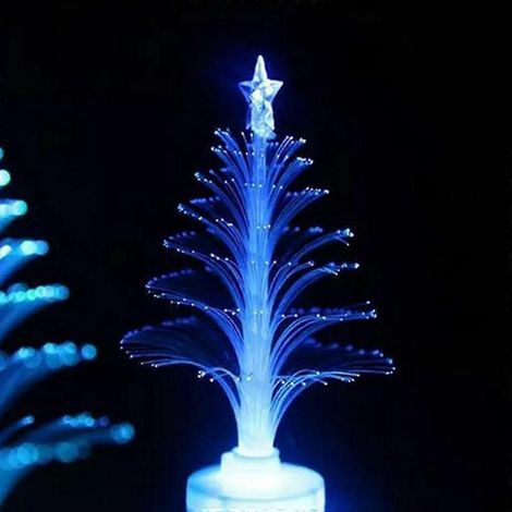 Sapin de Noël blanc mignon pour intérieur, décoration de Noël et du Nouvel An, couleurs changeantes (1/4)