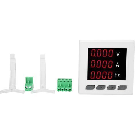 Einphasen-Multifunktionsmessgerät 72 UIF - AV Hz-Messung, Digitalanzeige, Voltmeter, Amperemeter, Frequenzmesser (1/5)