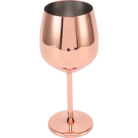 Verre à vin en métal, verre à champagne, tasse en acier inoxydable à isolation thermique, décoration intérieure (1/5)