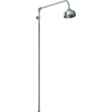 Rigid Riser Shower Kit with Swivel Spout - Chrome (1/2)