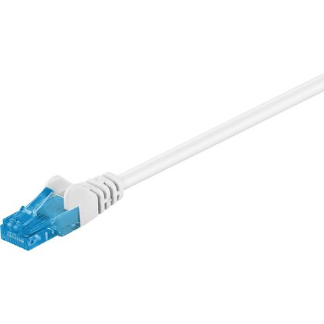 Goobay 59822 cable de red Blanco 0,25 m Cat6a U/UTP (UTP)