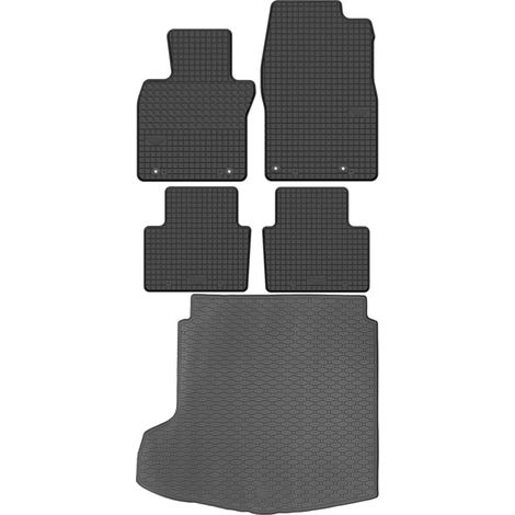 Mazda 3 IV Limousine ab 2019 SET - Gummifußmatten + Kofferraummatte (1/5)