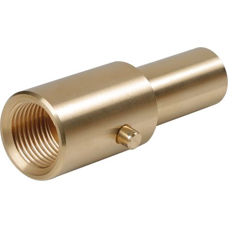 Adattatore GPL - Baionetta - M16x1,5 - 80 mm - Ottone (1/2)