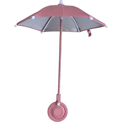 Beyamis Pare-soleil anti-reflets rose - Magnétique pour voiture téléphone (1/5)