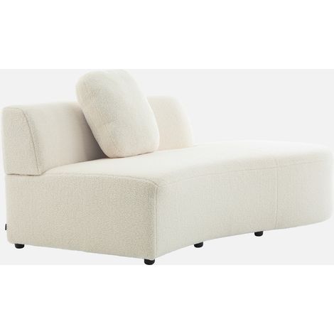 Divano virgola organico 2-3 posti bouclé