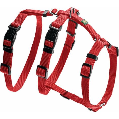 Arnés para Perro Hunter 48-70 cm Rojo S/M 36-51 cm (1/5)