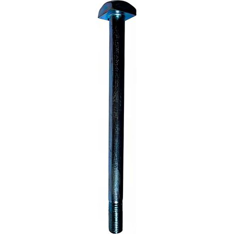 Boulon charpente bois tête carrée 18 x 250 mm Zingué - Boite de 15 pcs - Fixtout BC1825002B