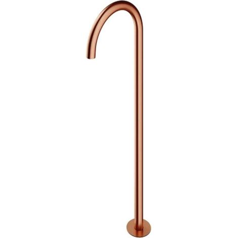 OMNIRES Y - Desagüe de bañera al suelo con cuerpo, cobre cepillado WWYCPB (1/2)