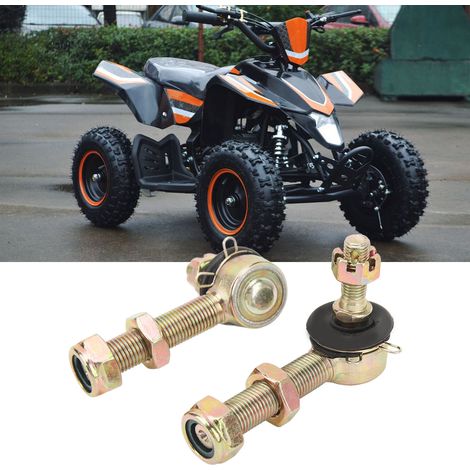 Ein Paar M10 und M14 Zugstangen eignet sich für 50ccm, 70ccm, 90ccm, 110ccm und 125ccm All-Terrain-Quads, ATVs und Go-Karts. (1/5)