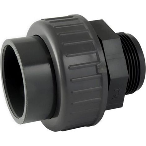 PVC-Druckablaufverschraubung FM Ø63 mm – Langlebige Verbindung für Sanitärsysteme – Maximaler Druck 16 bar