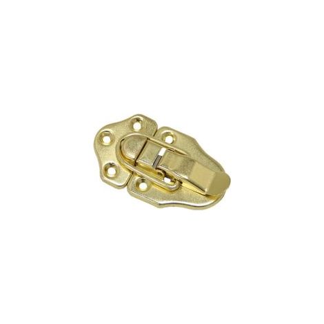 2 Fermoir à Bascule loquets Verrou à Bascule Fermeture a Levier Fermeture pour Coffret à Bijoux Coffrets Cadeaux Coffre à Outils Valise et Coffre - Or (1/5)