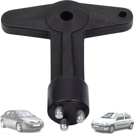 10 Stück Radkappen mit Diebstahlschutz für Schlüssel, kompatibel mit Renault Clio Espace Kangoo Megane, Opel – 7700422600 – Radkappenfelge (1/5)