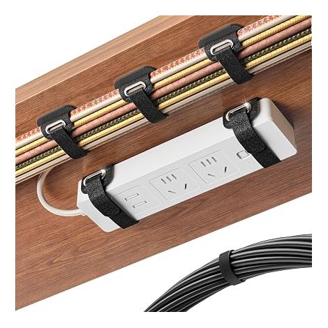 Cable management under desk, Socket Cable Organizer Wire Harnesses (1/5)