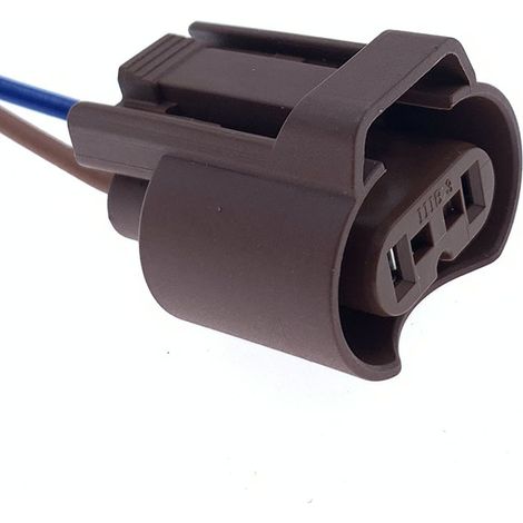 The domestically produced connector DJ7028WB-2.8-21 is suitable for automotive headlight low beam plugs (9006) and fog light plugs. (1/4)