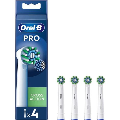 Oral-b - ersatzbürstenköpfe oral-b cross action ref xf 4ct - 8006540893036 - 8006540893029