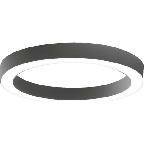 Plafonnier led gea luce flor pg noir 4100lm 3000°k plafonnier moderne (1/3)