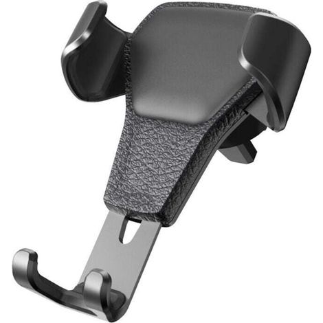 Support Telephone Voiture, Support Telephone Voiture Pince Reglable Smartphone Voiture pour l'Évent du Pare-Brise Tableau De Bord (1/4)
