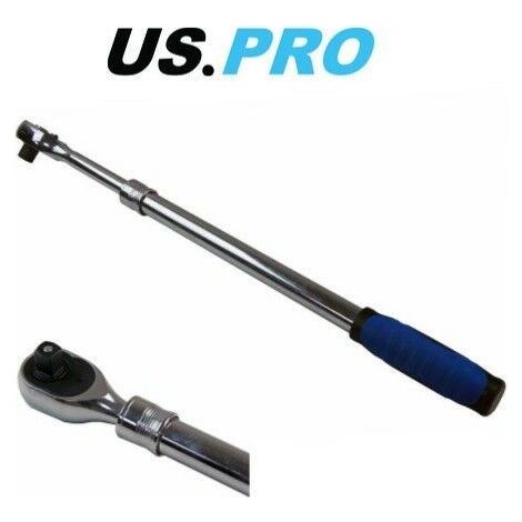 US PRO EXTENDABLE RATCHET 1/2"" TELESCOPIC REVERSIBLE QUICK RELEASE WRENCH 4140