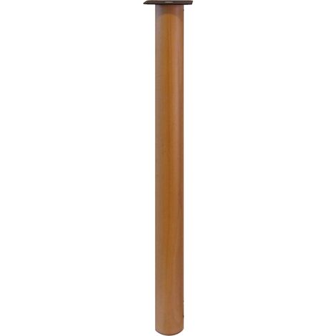 Gamba in legno tonda Ø 62 - H.750 mm. ciliegio