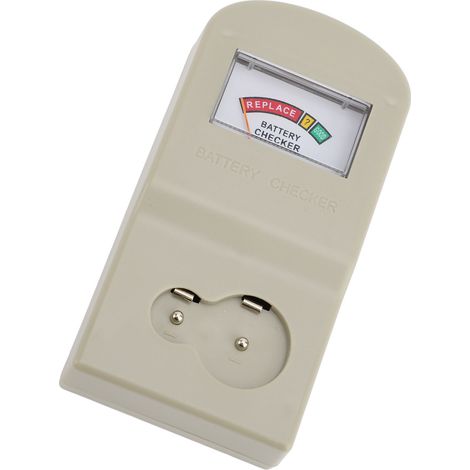 Testeur de piles boutons portable avec écran net, 1,5 V et 3 V. Outil de mesure pour piles boutons. (1/5)