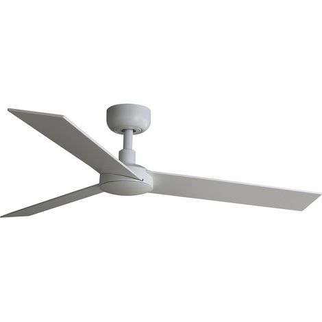 DC Ceiling Fan Rudder S White with Remote (1/4)