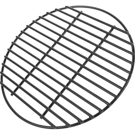 Gril rond émaillé, barbecue de camping portable, cuisine extérieure à la maison (1/5)