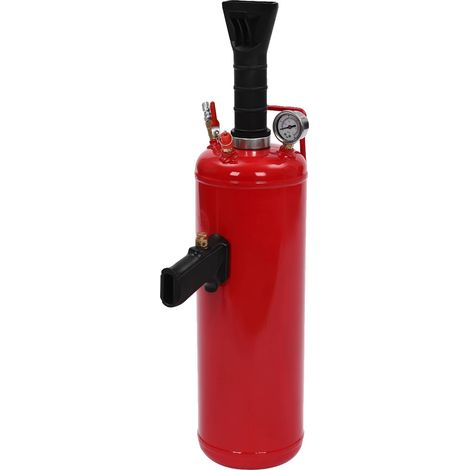 Pistola per talloni, gonfiatore portatile per pneumatici, alta efficienza, rosso (1/5)