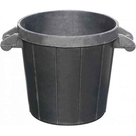Poubelle Caoutchouc 75l Taliaplast Caoutchouc Recyclé, Résistance Extrême - Taliaplast (1/2)