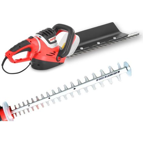 Heckenschere Motorschere Elektro 61cm Schnittlänge Hecken Strauch Schere Trimmer