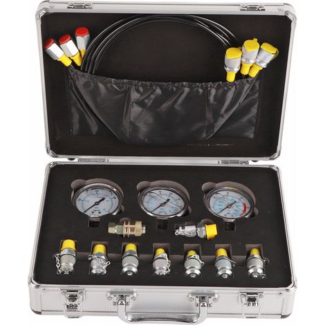 Kit de Test de pression hydraulique Portable, outil de Test d'équipement (1/5)