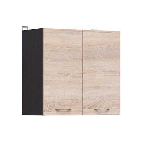 BigBuy JUNONA Oberschrank 60 cm 2 Türen Sonoma Eiche (1/2)