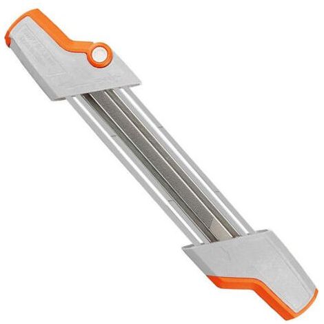 Porte-lime 2 en 1 pour chaîne de tronçonneuse 3/8" P Ø 4,0 mm (1/5)