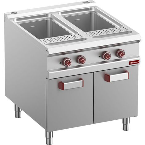 Cuiseur à pâtes électrique 2x 40 litres / meuble - Diamond