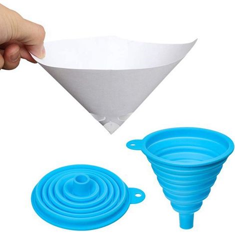 100 Car Paint Strainers Nylon Tapered Paint Paper Car Paint Strainer Paint Strainer Paint Strainer W (1/4)