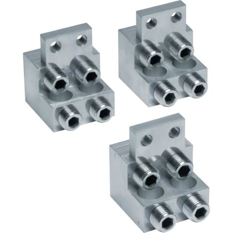 Cages de raccordement h1000 Al/Cu 3P 4x 95-240mm² - HAGER HYE007H