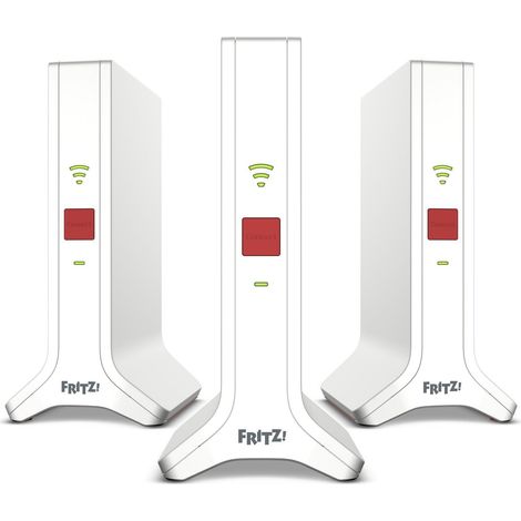AVM FRITZMesh Set 4200 3er-Set Mesh-WLAN Wi‑Fi 6