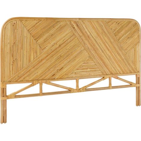 Tête de Lit en Rotin "Tanae" 160cm Naturel (1/5)