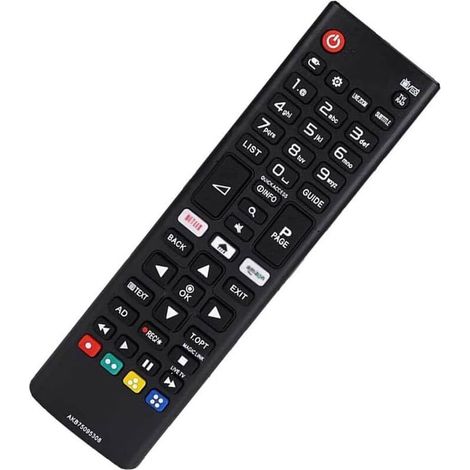 Applicable Nouvelle Telecommande pour LG Smart TV LED LCD Ultra HDTV - Aucun Réglage Requis Telecommande Universelle LG (1/3)