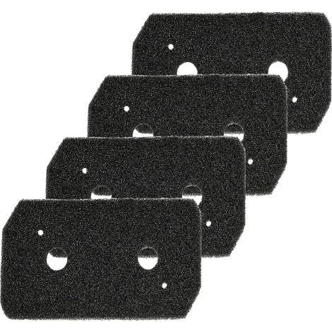 12007650 Foam Filter Replacement Filter for Bosch Siemens Series 4 Series 8 Homeprofessional Isensoric Heat Pump Dryer Base Filter 228 x 128 mm Filter Mat Replacement Filters (Pack of 4) (1/5)