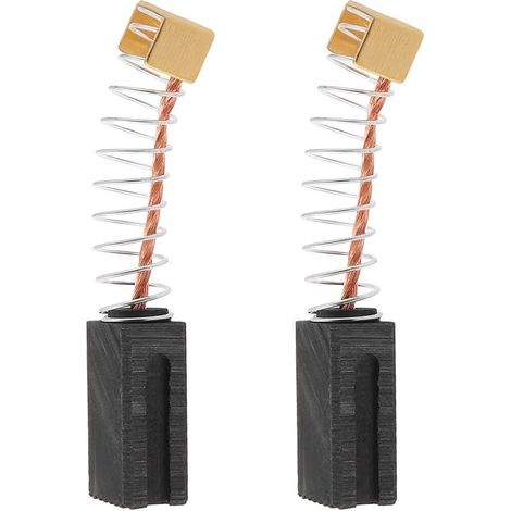 Balai De Charbon - Moteur Électrique - Pour Taille-Haie Florabest FHEHS 900 A1 - Lot De 2 Pièces (1/5)