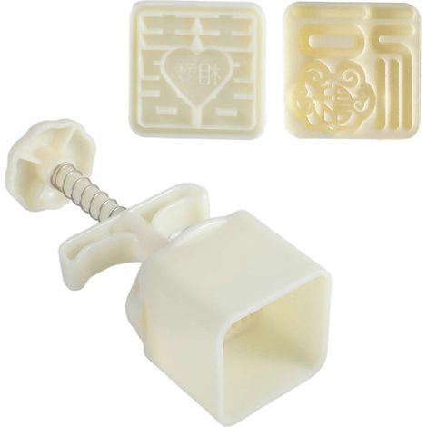 Tampons traditionnels pour pâtisserie et biscuits, moules à presser artisanaux pour gâteaux de lune et gâteaux de haricots mungo, ustensiles de cuisson et moules à desserts, adaptés aux passionnés de (1/5)