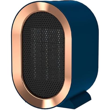 Chauffage d'appoint portable, ventilateur de chauffage rapide en céramique PTC 1200 W pour la maison, le bureau, la chambre, le bureau, l'intérieur-Muntra (1/5)