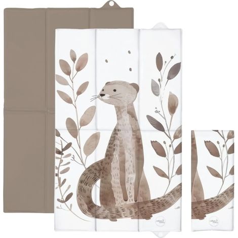 Faltbare, weiche Wickelauflage 60 x 40 Otter-Wickelauflage (1/2)