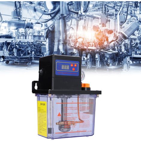 Pompe à huile de lubrification entièrement automatique MY2232H-200T pour machines-outils CNC, pompe à huile électrique, graisseur électromagnétique pour machines de moulage par injection (1/5)