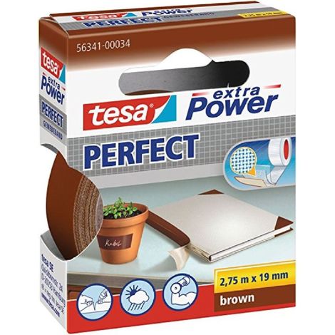 TESA Gewebeband Extra Power Braun 2,75mx19mm