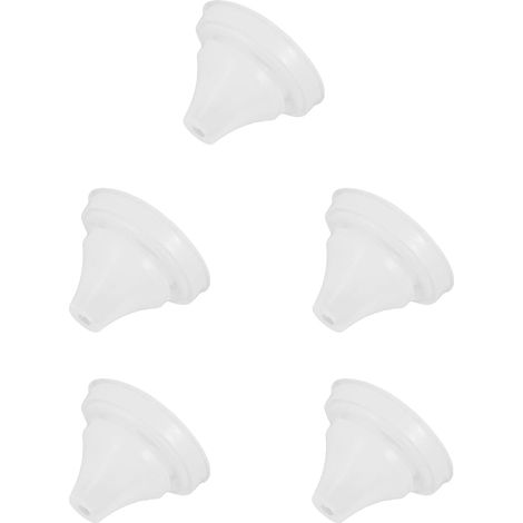 Ensemble de 5 buses rechange pour pommeau douche Sourcing Map, embouts ronds en silicone, pièces