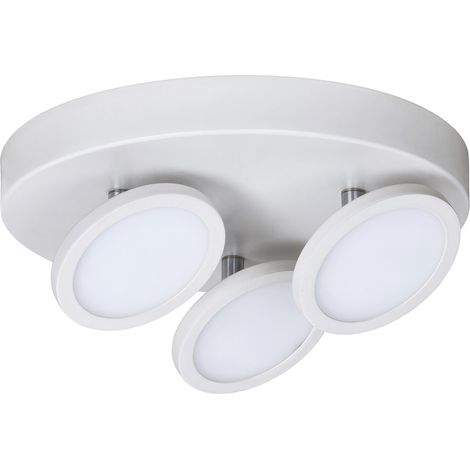 Plafonnier LED 25 cm 18W 4000K blanc mat Rabalux Elsa (1/5)