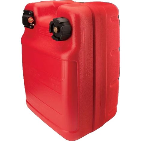Serbatoio carburante marino, indicatore di livello carburante integrato, maniglia ergonomica, rosso (1/5)